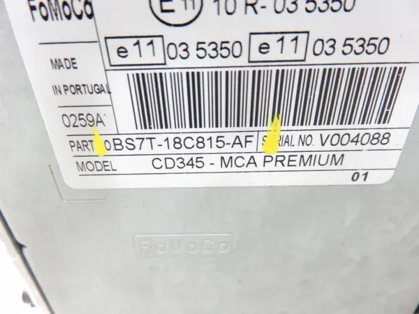 Radio Ford Galaxy II OEM BS7T18C815AF - Occasion image 5