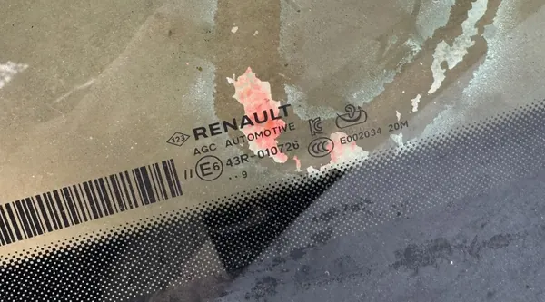 Pare-brise avant Renault Captur II 2019 avec caméra image 3