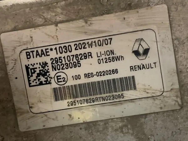 Hybridiakku OEM 295107629R Renault Arkana:lle image 7