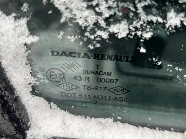 Dacia Logan I etu oikea oven lasi OEM AK-12-723405 image 3