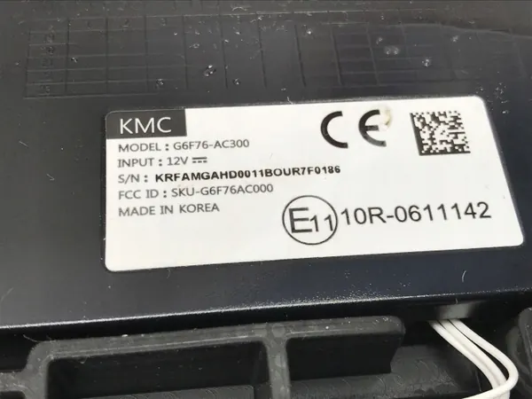 Kia G6F76-AC300 Wireless Charging Module - Used image 6