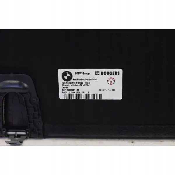 Tapis de coffre BMW X3 G01 LCI OEM 9462948 image 5