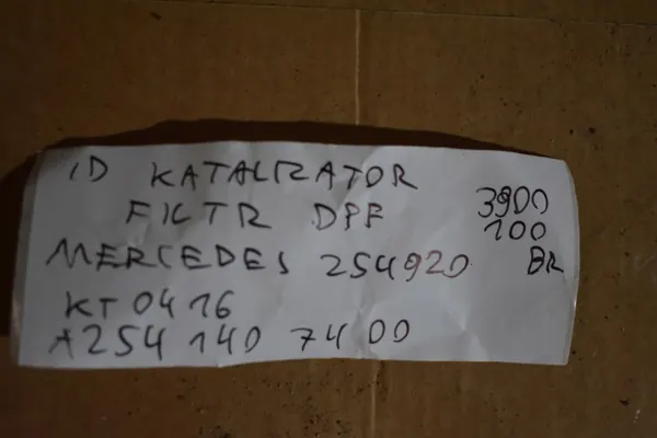 Gebrauchter DPF-Filter OEM A2541407400 für Mercedes image 7
