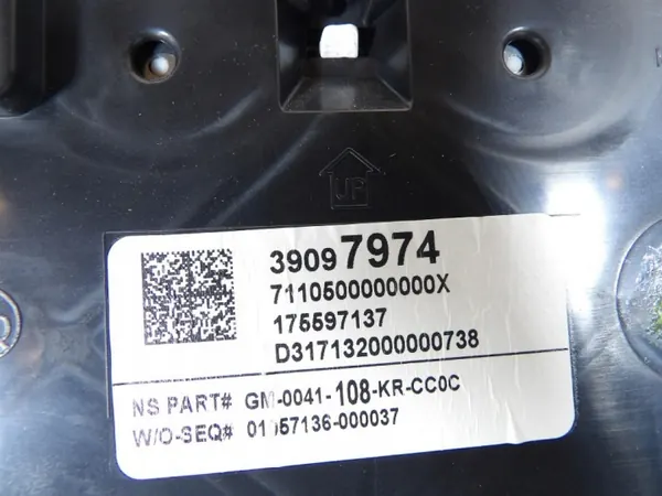 Opel Astra K 1.6CDTI Instrumentpanel 39097974 image 3
