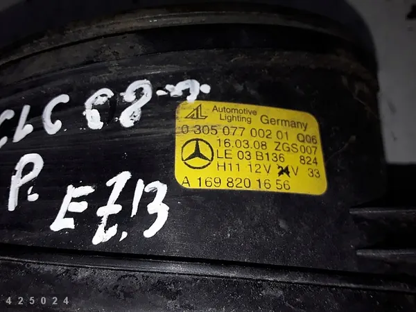 Dimljus Mercedes C Class 2008 A1698201656 image 3