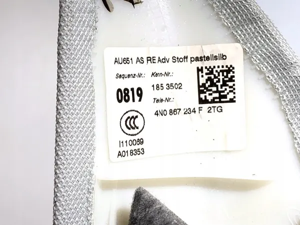 Right Pillar Cover Audi A8 D5 image 5