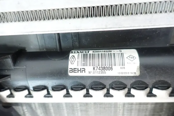 Conjunto de radiadores Mercedes Citan W415 1.5 CDI 8200418328 image 8