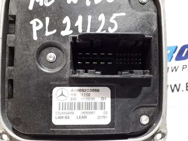XENON NIVEAUMODULE MERCEDES W166 CLS W218 A W176 A1668203689 image 2