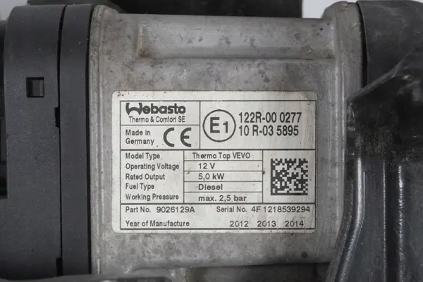 Webasto parkeerverwarming OEM 1K0815005MP voor VW Caddy Touran image 10