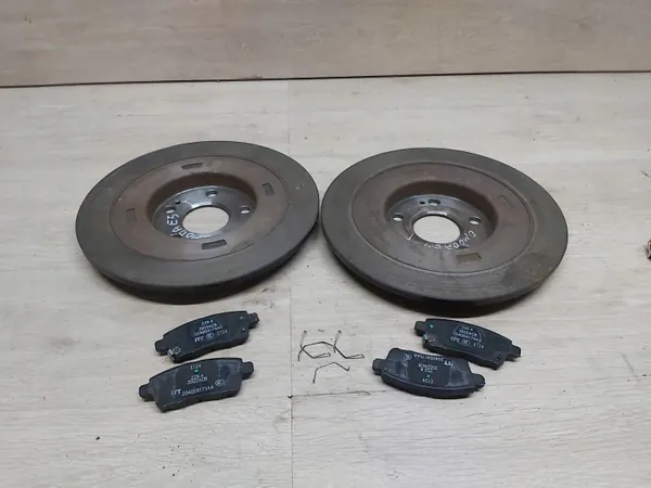 Jogo discos e pastilhas travão traseiro OEM 204006455AA image 2