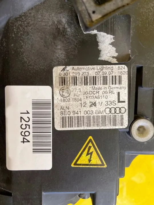 Faros Izquierdo Audi A4 B7 XENON 8E0941003BM image 4