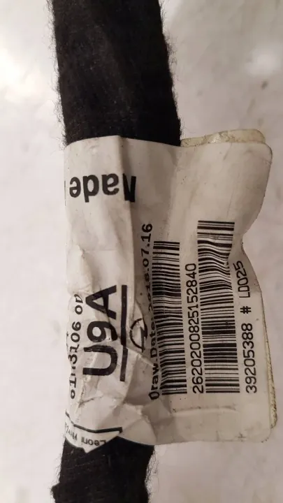 Faisceau de hayon Opel Astra K OEM 39205367 image 3