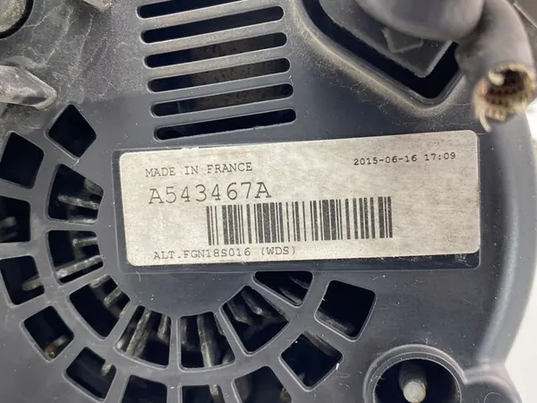 Vaihtovirtageneraattori MERCEDES-BENZ S W221 A0141540402 image 2