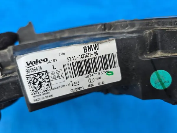 Module Phare Halogène Gauche BMW I3 OEM QUA11532 image 7