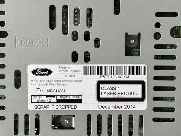 Ford DS7T-19C107-GJ Radionavigaation Lukija image 4