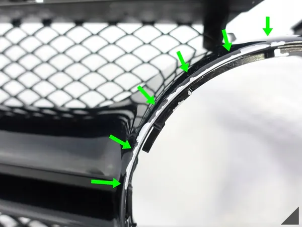 MERCEDES C-KLASA W205 AMG C63 Griglia Anteriore A2058880523 image 5