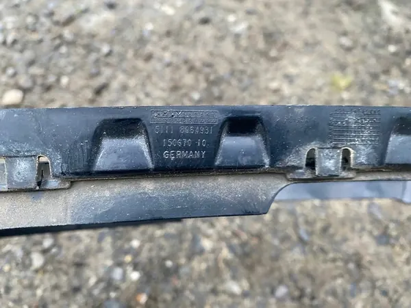 Griglia centrale paraurti BMW 5 G30 OEM 51118064931 image 5