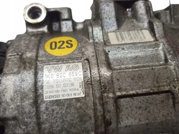 Compressor Ar Condicionado VW OEM 1K0820859C usado image 3