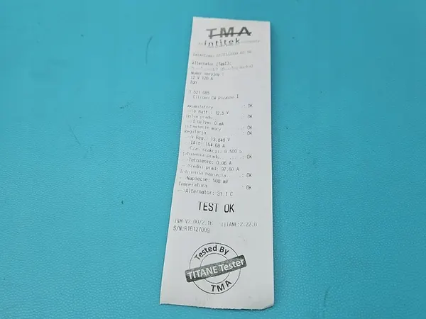 Generaattori Citroen C4 Picasso I 06-13 OEM 9649846880 image 7