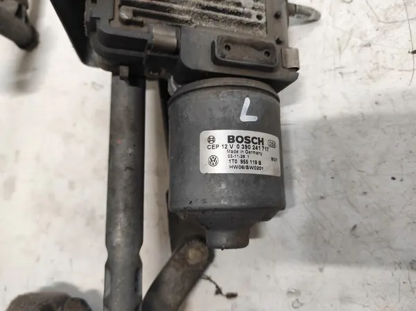 VW Touran I 1 Etu Pyyhkijä Mekanismi Vasemmalle 1T0955119B image 4