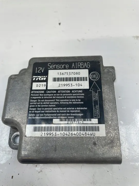 Module de contrôle du capteur d'airbag FIAT image 1