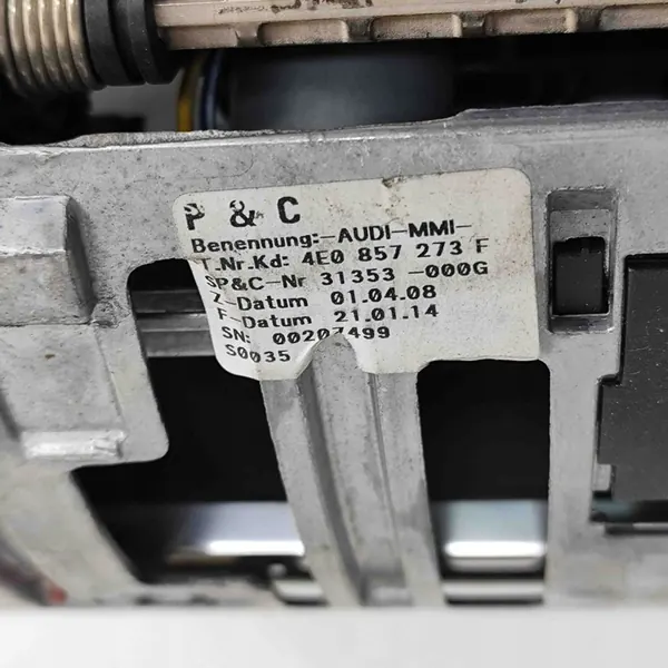 Tela de navegação AUDI A8 D3 4E0857273F image 6