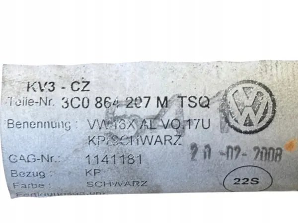Keskikonsoli käsinoja VW Passat B6 OEM 3C1863241CG image 6
