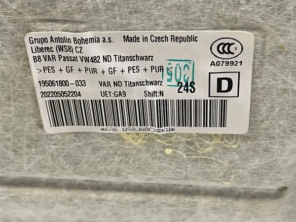 Console Plafonnier OEM 3G9867501AL VW Passat B8 image 4