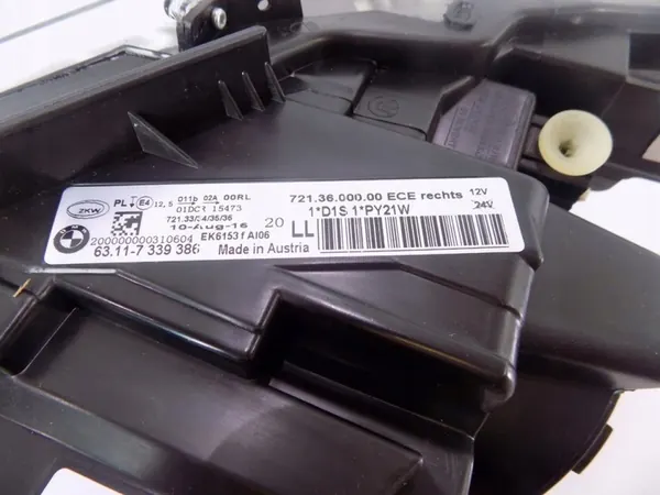 Farol Xenon Direito BMW 3 F30/F31 - 63117339386 image 2