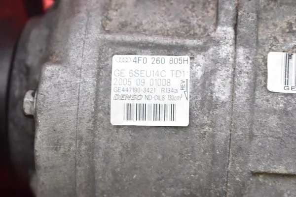 Compressore Aria Condizionata Audi A6 C6 2.4 V6 04-08 4F0260805H image 9