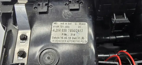 Mercedes W204 midden luchtrooster OEM A2048307454 image 6
