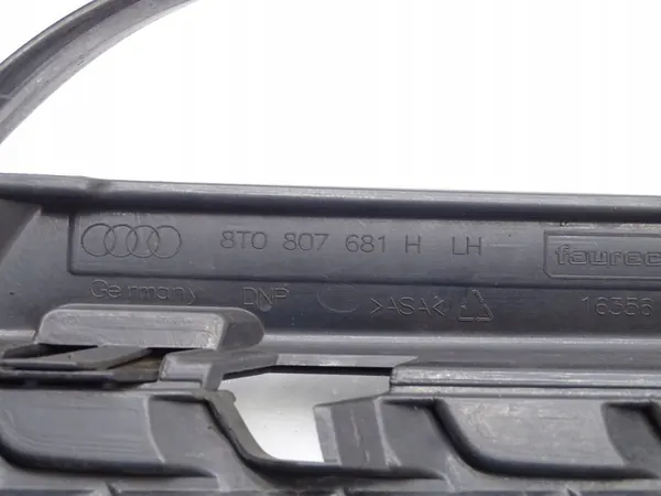 Rejilla de Parachoques Delante Izquierda Audi A5 8T Lift 8T0807681H image 10