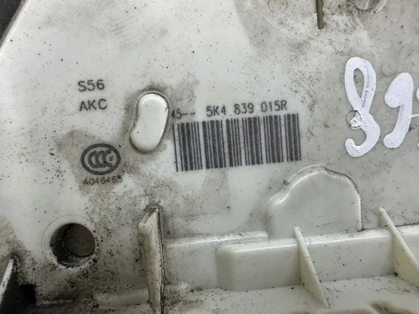 Volkswagen Golf VII 2016 Linke Hintertürschloss OEM 5k4839016R image 7