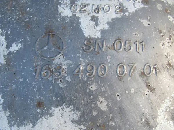 Avgassväljare Mercedes-Benz ML W163 OEM A1634900701 image 6