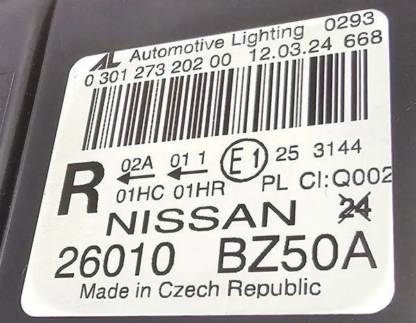 Oikea heijastin Nissan NV400 Interstar II 2010-2024 OEM image 2