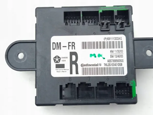 Módulo de control de puerta Jeep Cherokee OEM 68111322AG image 6