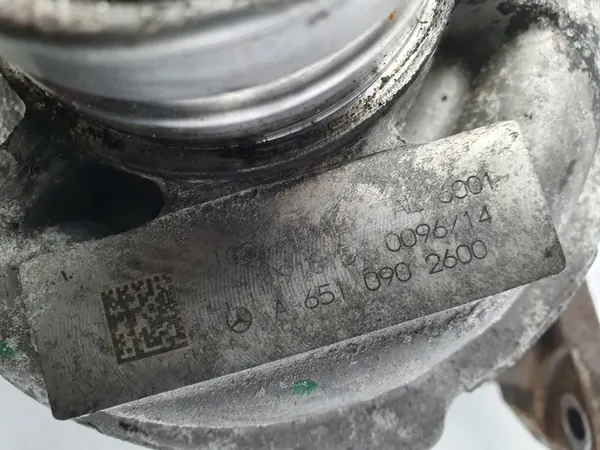 Turbocompresor 2.2 CDI Mercedes Sprinter 314 910 A6510902600 image 3