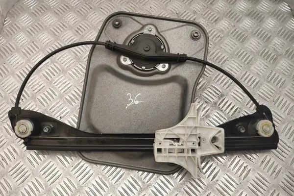 Elevador de vidro traseiro esquerdo SKODA FABIA II 5J4839401B image 5