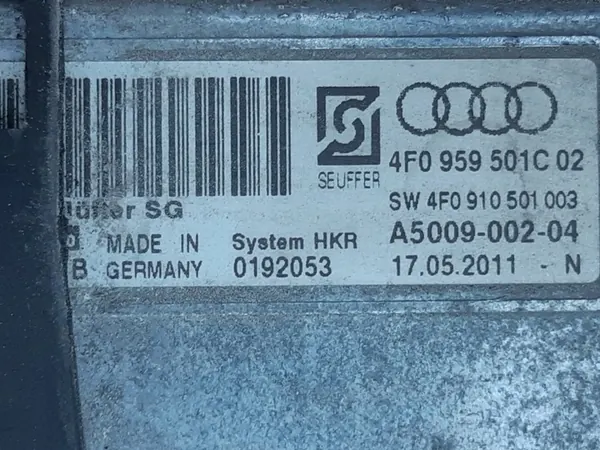 AUDI A6 C6 LIFT Kylarrubriksfläkt 4F0959501C image 7