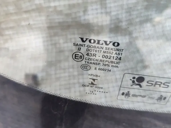 Volvo S60 II V60 10-18 uppvärmd vindruta OEM 2014 image 7