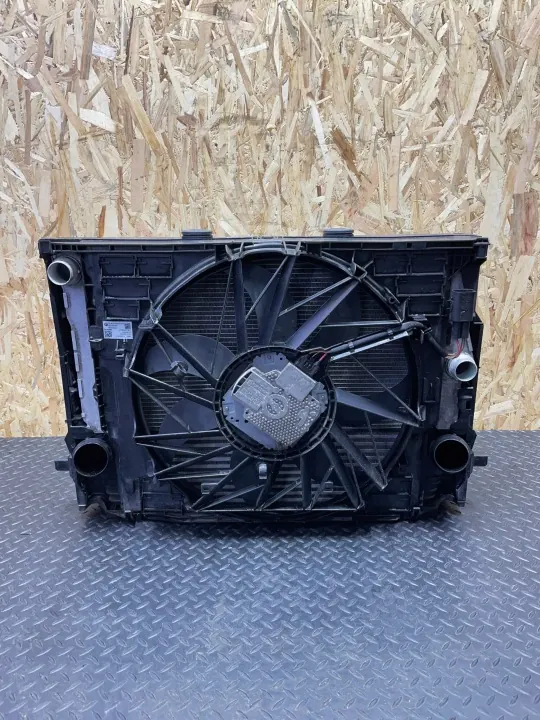 Radiator & Ventilator Set OEM 8509170 voor BMW F10 F11 N47 2.0D image 2