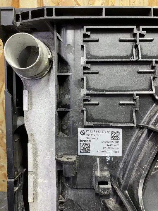 Radiator & Ventilator Set OEM 8509170 voor BMW F10 F11 N47 2.0D image 7