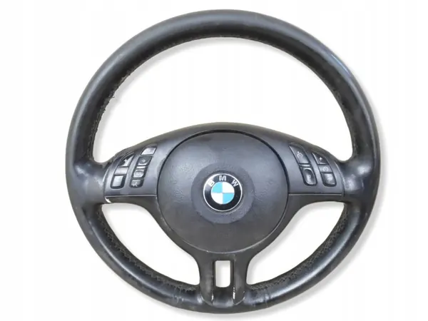 Volant BMW E46 OEM 6760659 3 Branches Multifonction image 6
