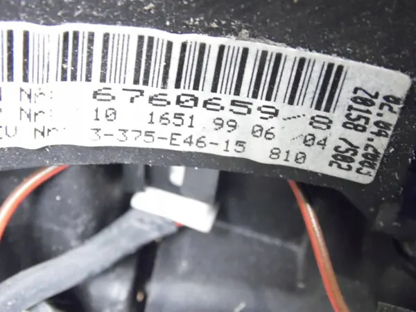 Volant BMW E46 OEM 6760659 3 Branches Multifonction image 7