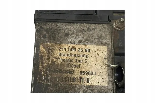 Webasto Verwarming OEM 2115002598 voor Mercedes-Benz E W212 image 7
