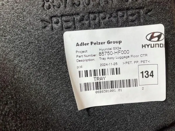 Alfombrilla de maletero usada OEM 85750HF000 Hyundai image 4