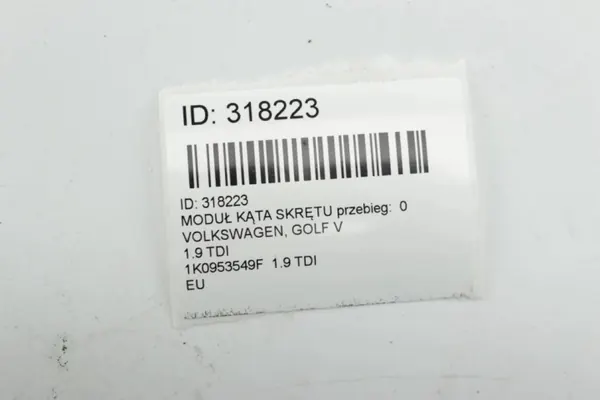 Lenkwinkelsensor OEM 1K0953549F für VW Golf 5 image 6