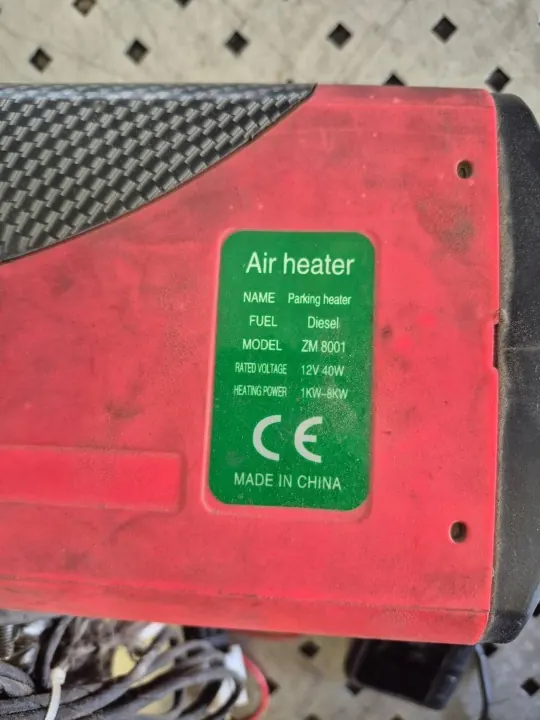 Calefactor Webasto ZM 8001 12V 40W Usado OEM image 3