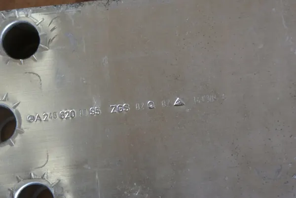 Zona di compressione sinistra Mercedes W246 A2466200195 image 3