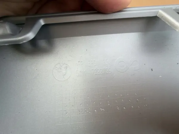 Spoiler para-choques dianteiro BMW OE 7222729 AA X5 E70 LCI image 8